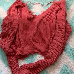 Forever 21 sweater off the shoulder
